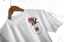 Load image into Gallery viewer, Prickled Pink - Bonehead in my pocket T-Shirt