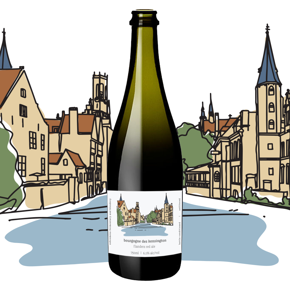 Bourgogne Des Kensington (2024) - Flanders Red Ale - Bonehead x Sobremesa