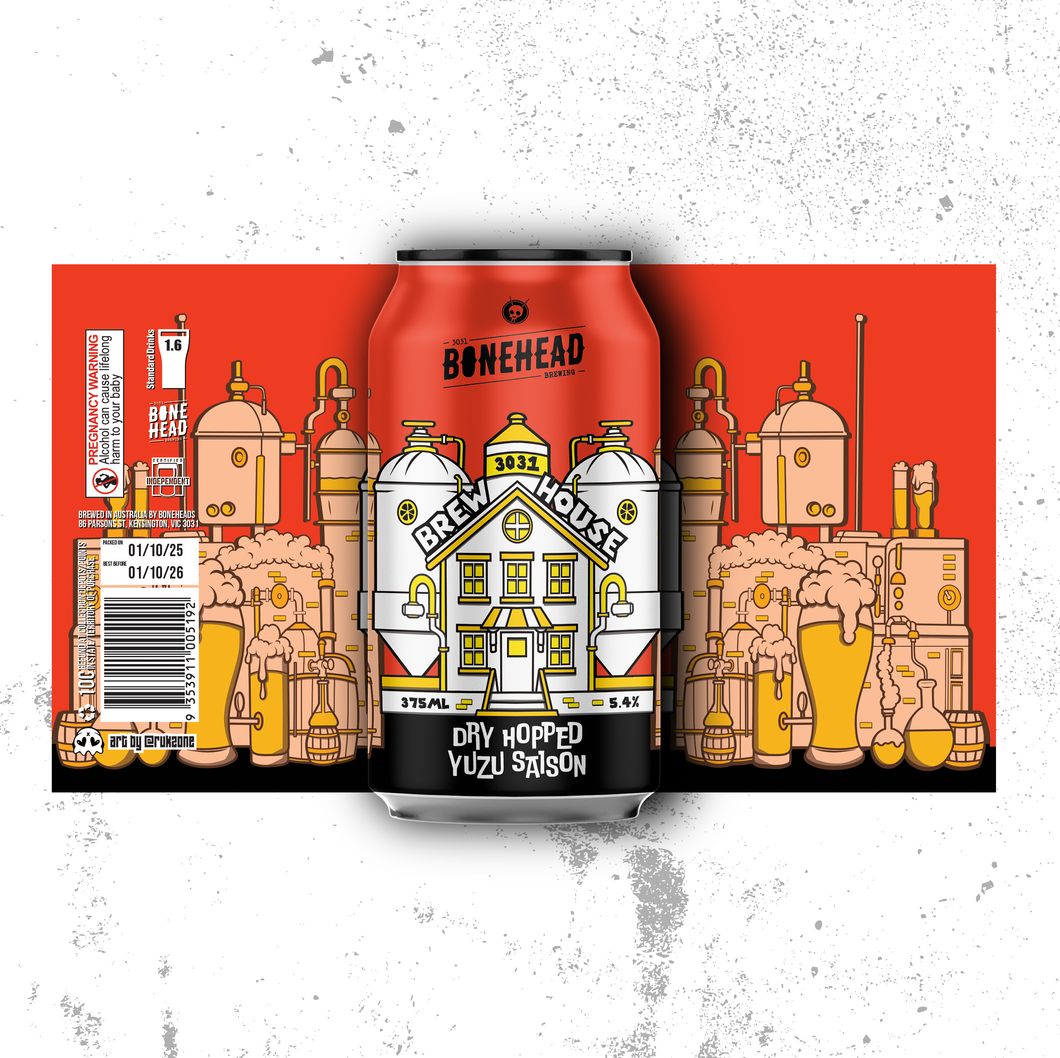 Dried Hopped Yuzu Saison - Brewhouse Series