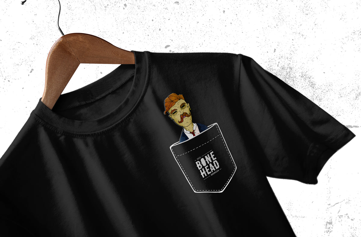 Revered - Bonehead in my pocket T-Shirt – Bonehead Brewing